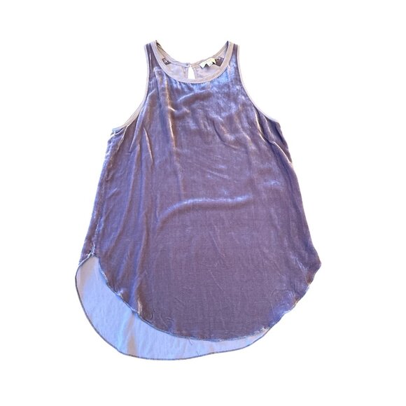 Wilfred Lilac Velvet Sleeveless Tank Top XS Rayon/Silk Blend - Picture 1 of 6